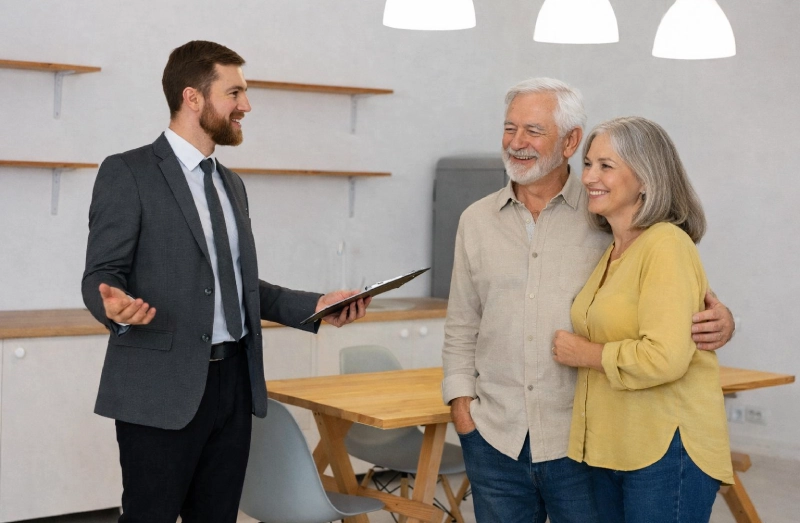 Meeting an Agent Realtor